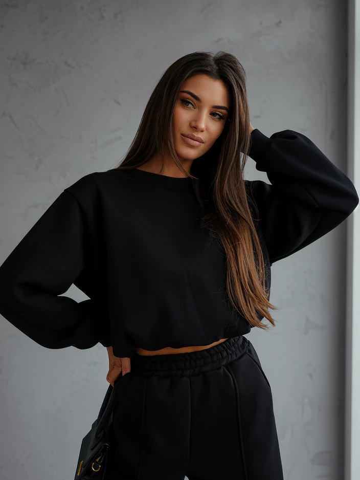 Royalfashion Женски комплект памучни анцузи