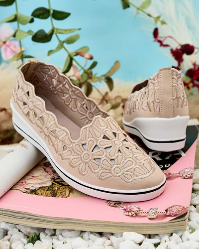 Royalfashion Дамски полуобувки на нисък ток Dellio