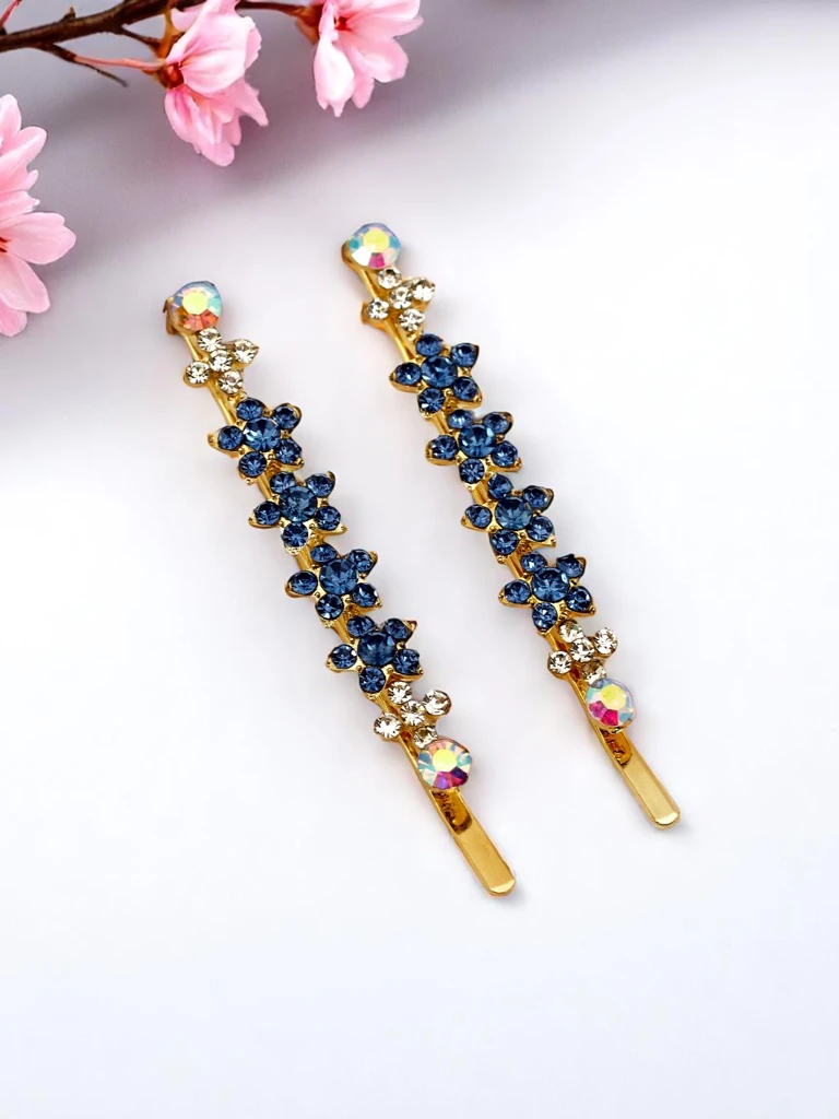 Royalfashion Фиба за коса с цвете от кристали Sparkle Blossom