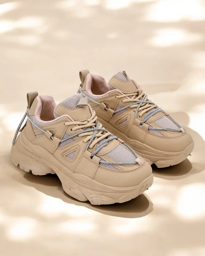 Royalfashion Дамски маратонки на дебела подметка Reterri