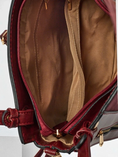 Дамска чанта shopper от еко кожа Silent Raven