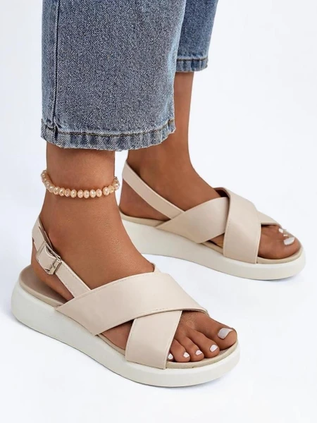 Royalfashion Дамски сандали на дебела подметка Riva Star