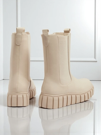 Дамски високи еко кожени боти Livora