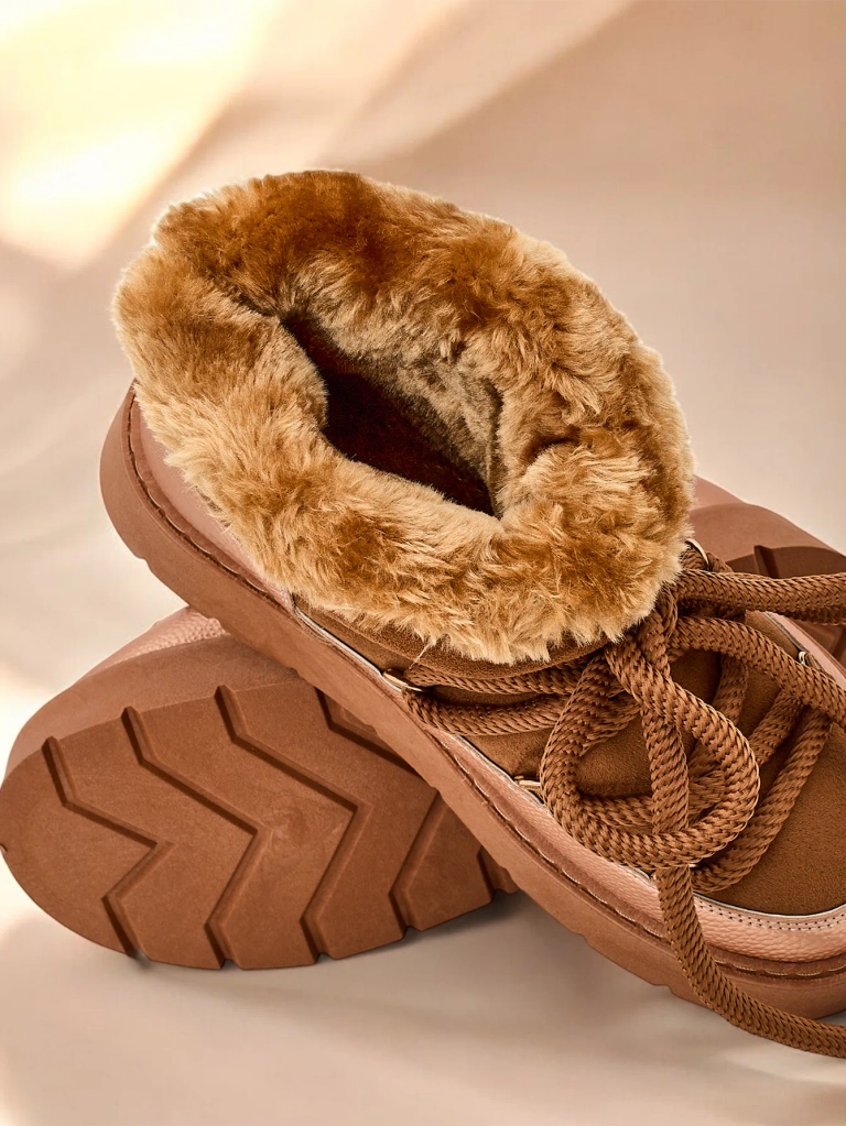 Дамски боти за сняг с връзки Royalfashion Iniuc