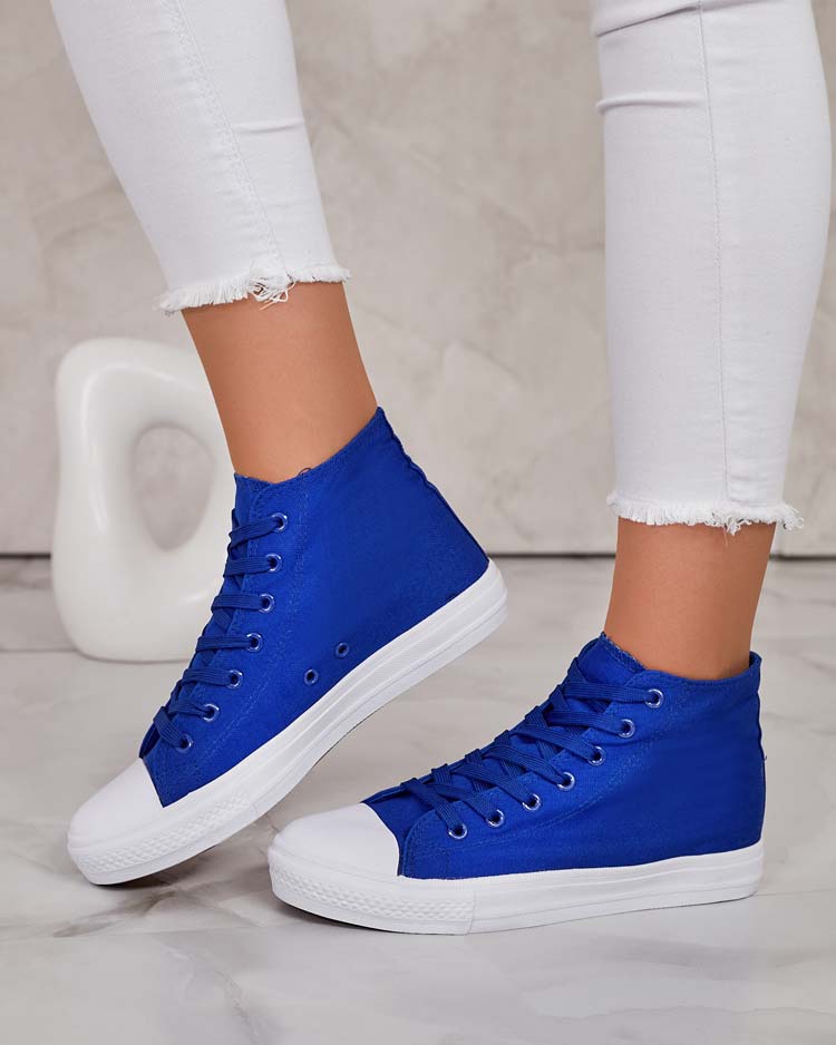 Royalfashion Women's High Sneakers Hirria