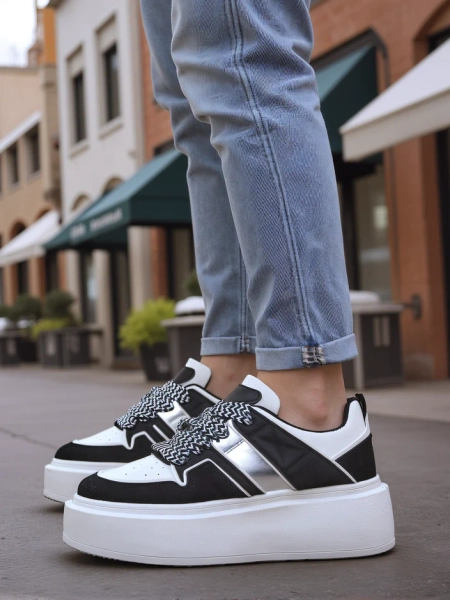 Royalfashion дамски платформи спортни маратонки Gevigos