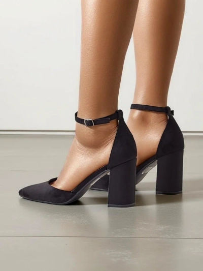 Royalfashion дамски помпи от еко велур Caldeno