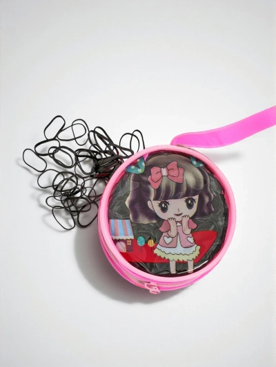 Royalfashion Многоцветни силиконови ластичета за коса в декоративна опаковка