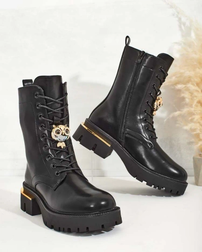 Royalfashion Дамски високи ботуши Sococ