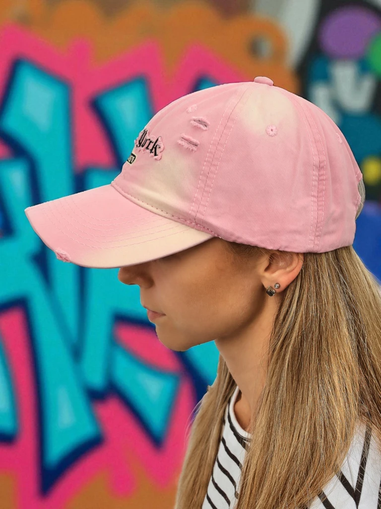 Royalfashion Шапка с козирка New York 1976 с изтърквания