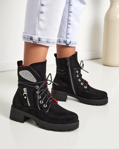 Royalfashion Жени обувки до глезена работнически Volio