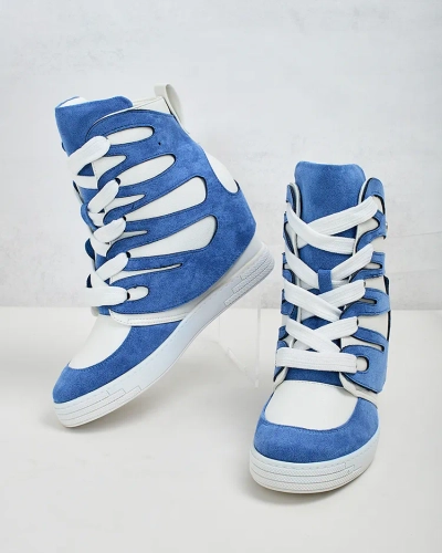 Royalfashion Дамски спортни ботуши на ток Pamstinsa