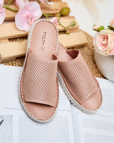 Royalfashion Дамски ажурни джапанки Ererra