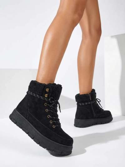 Royalfashion Дамски зимни ботуши Bomion