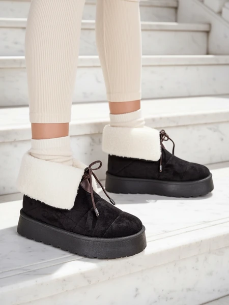 Дамски маратонки Royalfashion с връзки за сняг Wdeno