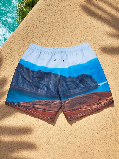 Royalfashion Спортни мъжки къси панталони със защитна мрежа