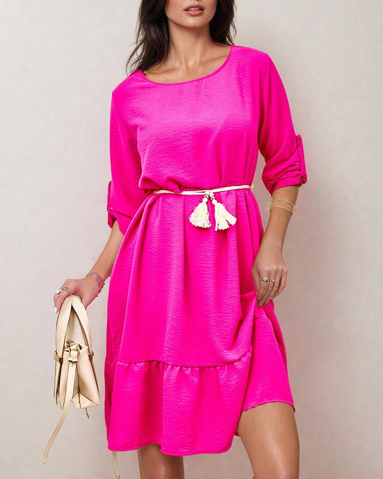 Royalfashion Дамска рокля с дължина до коляното