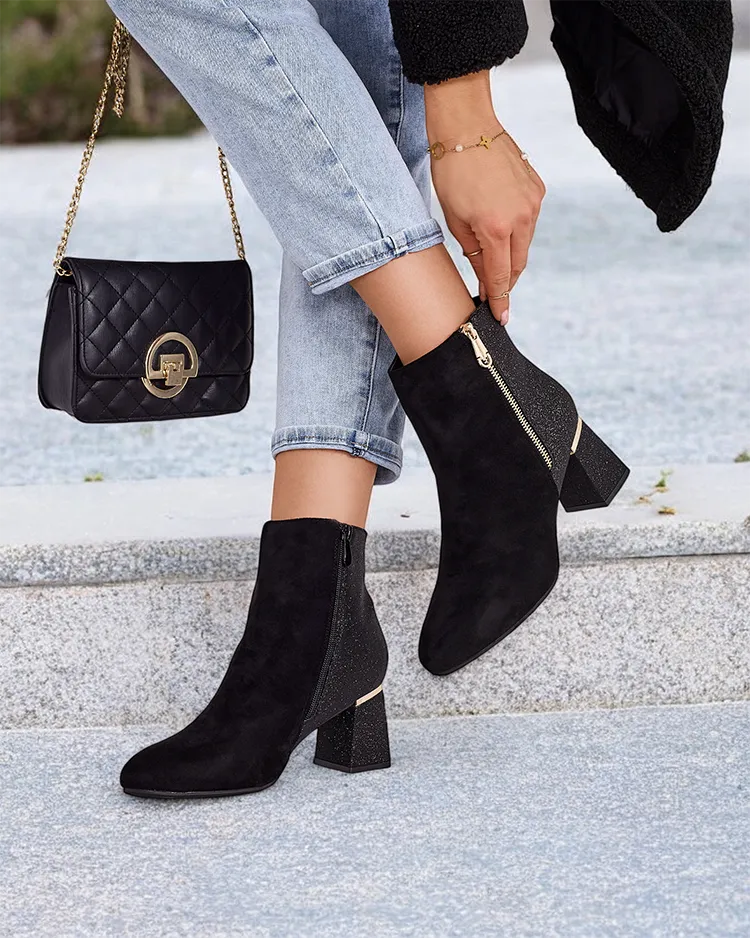 Дамски боти на ток Роялфешън на борати