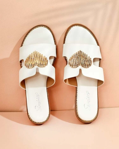 Royalfashion Дамски джапанки Olis с плоска подметка