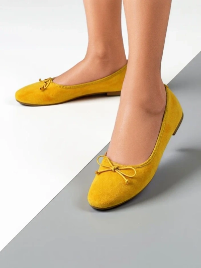 Royalfashion Женски балетни обувки с панделка Zaame