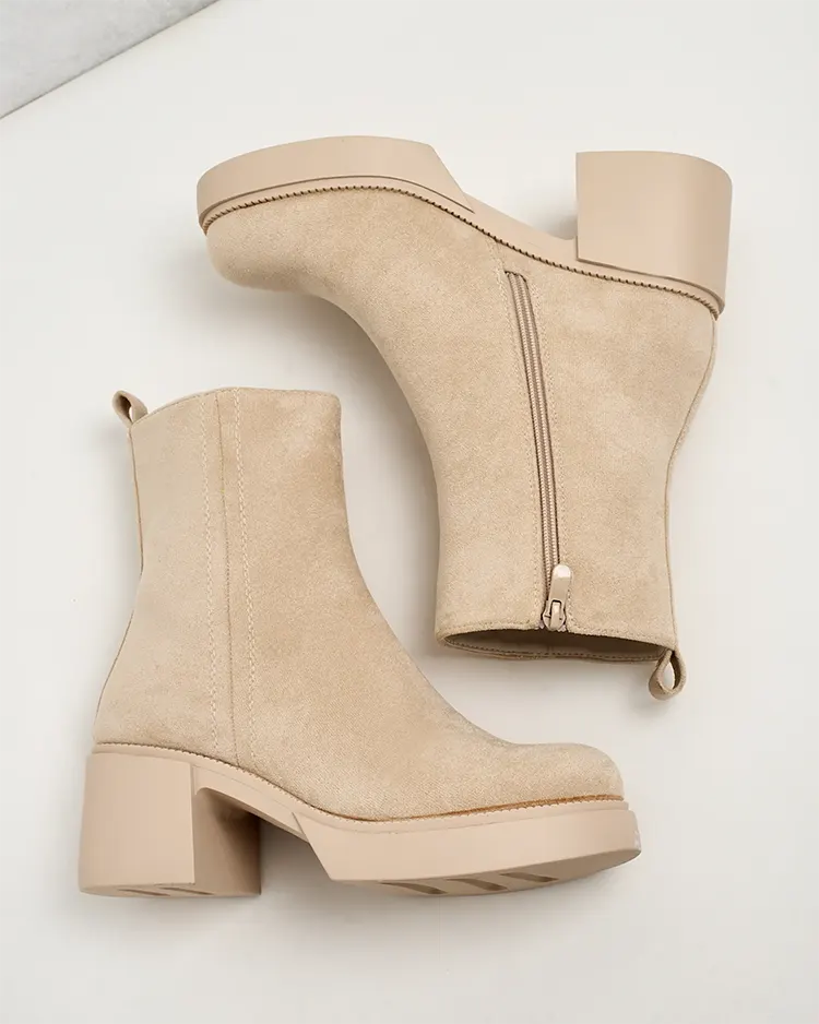 Royalfashion Дамски ботуши с токчета Tratta