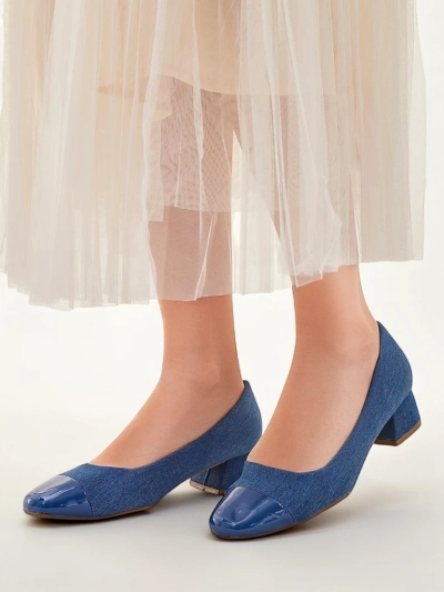 Royalfashion дамски обувки с нисък ток Penolle