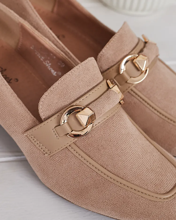 Royalfashion Елегантни дамски мокасини на нисък ток Orino