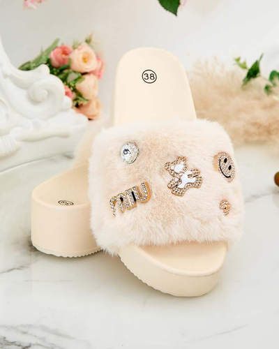 Royalfashion Women's Helimme platform flip-flops