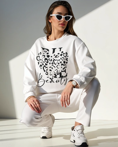 Royalfashion Жена комплект от вискоза с печат