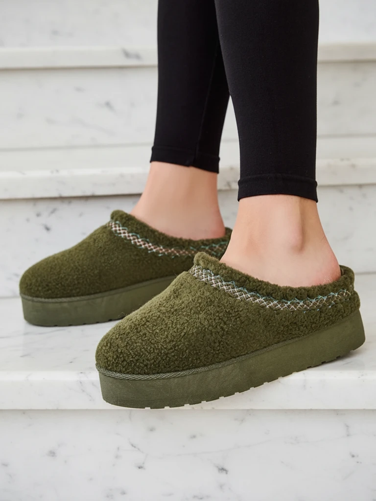 Роялфешън Къси женски снежни ботуши Сеселе