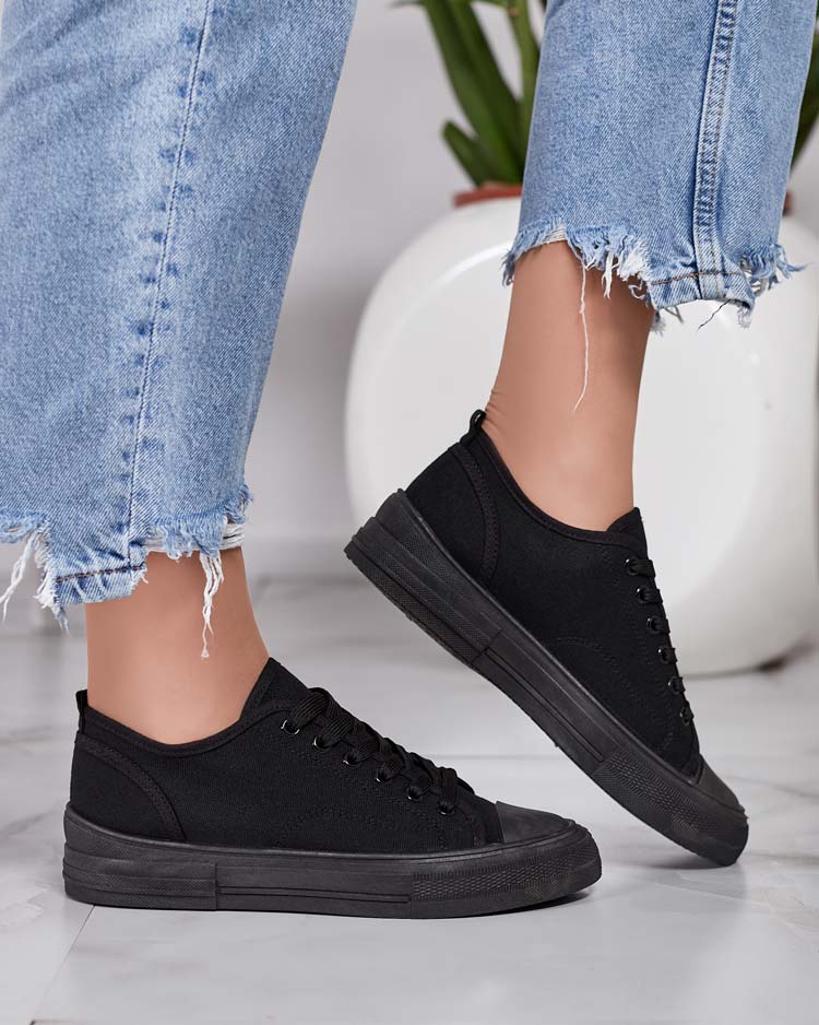 Royalfashion Дамски класически маратонки с връзки Seleas