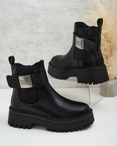 Royalfashion Дамски ботуши Dobi от еко кожа