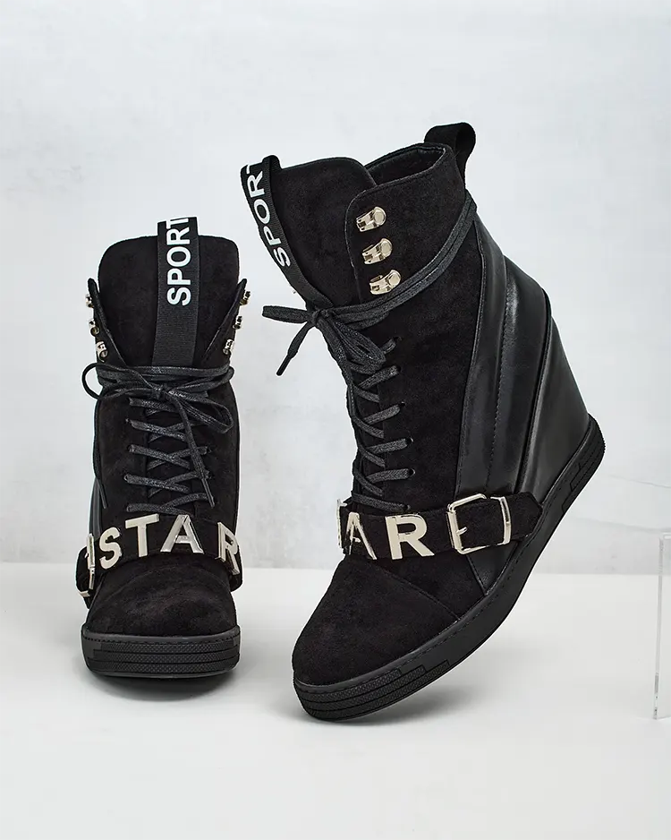 Royalfashion дамски боти Ronii на токчета