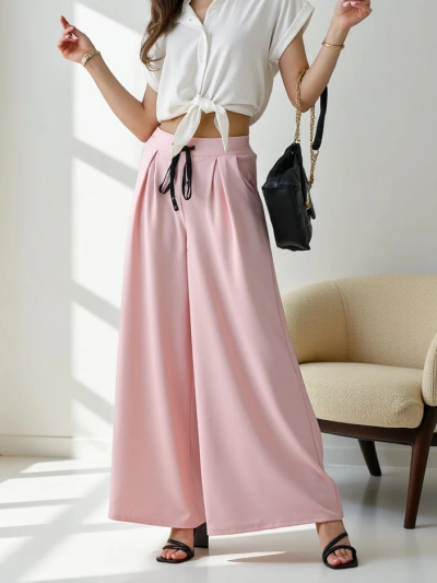 Royalfashion Широки дамски панталони