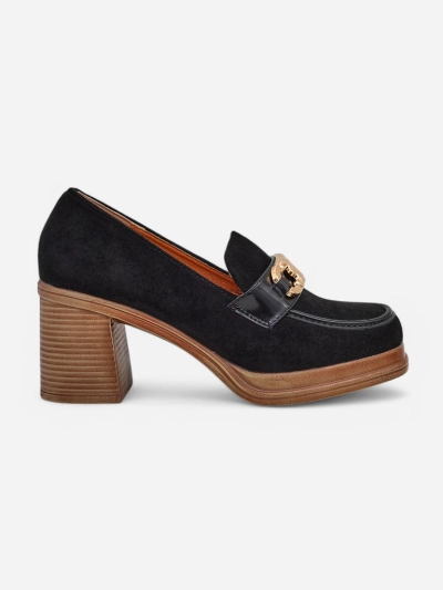 Royalfashion дамски мокасини на висок ток Qeroy