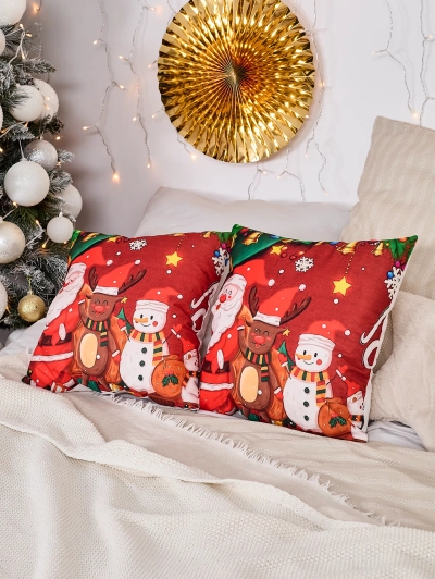 Royalfashion Декоративен калъф за възглавница за Коледа