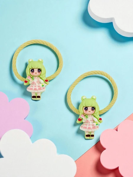 Ластици за коса Bambina Rosetta с мотив на кукла