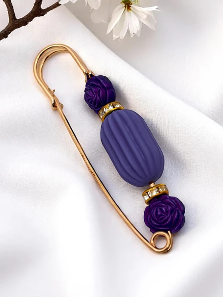 Декоративна дамска брошка с рози Rose Charm