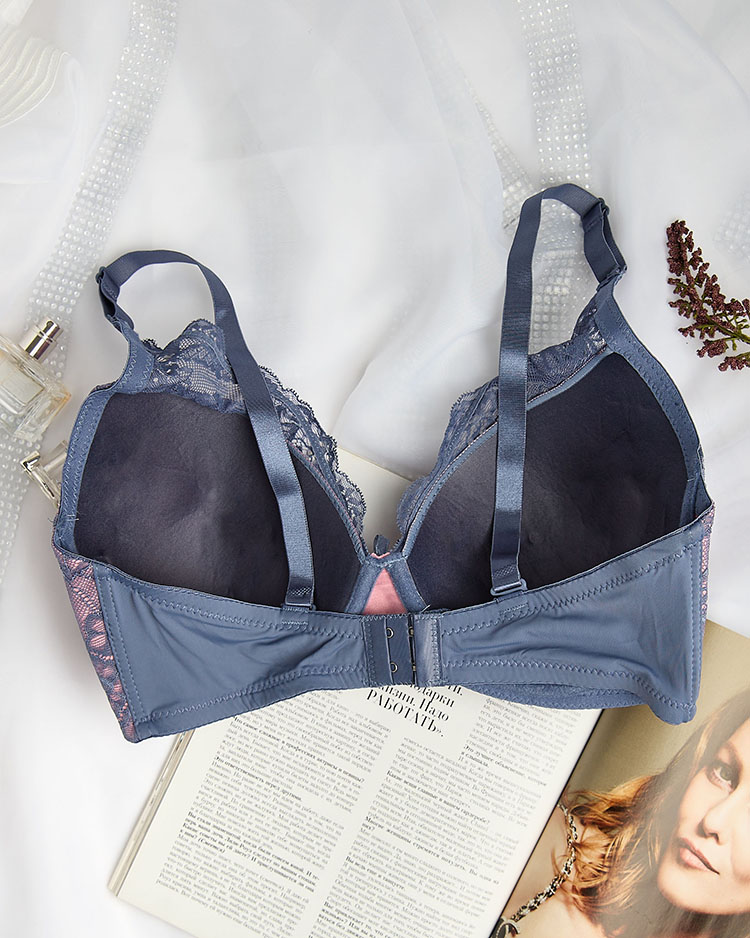 Royalfashion Дамски сутиен с дантела