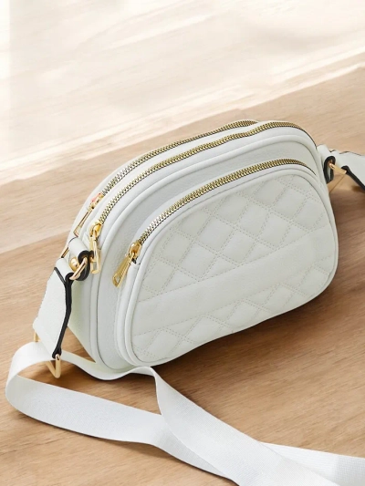 Royalfashion Овална малка дамска чанта от еко-кожа