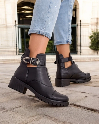 Дамски глезенки Royalfashion тип работник Komoves