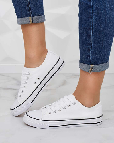 Royalfashion Дамски класически маратонки с връзки Ogisea