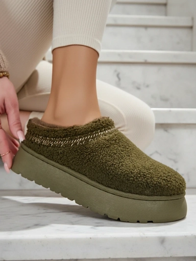 Роялфешън Къси ботуши сняг женски езел