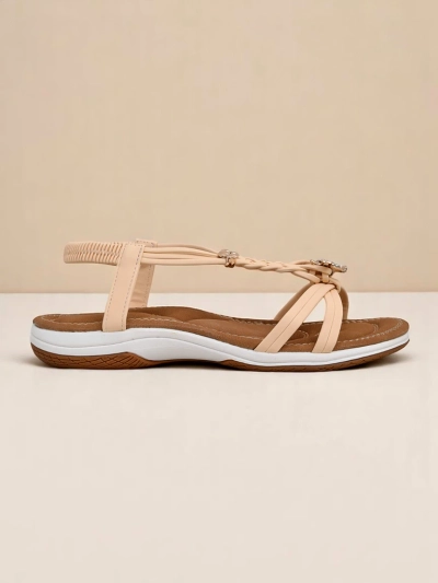 Royalfashion дамски сандали с украса Fiacco