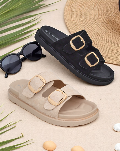 Роялфешън Женски сандали с катарами Моменти