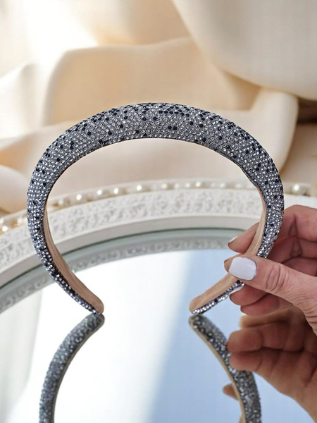 Royalfashion Диадема с камъни и перли Bianka