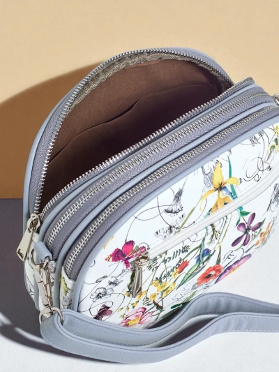 Royalfashion Малка дамска чанта от еко кожа Floriana