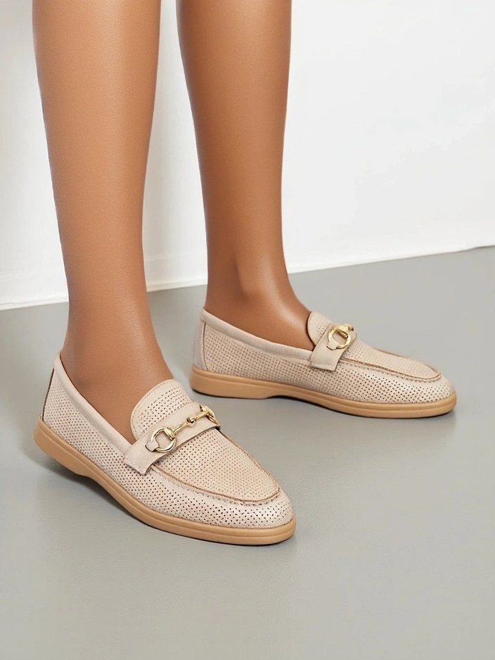 Royalfashion Женски мокасини с изрязан дизайн Размери