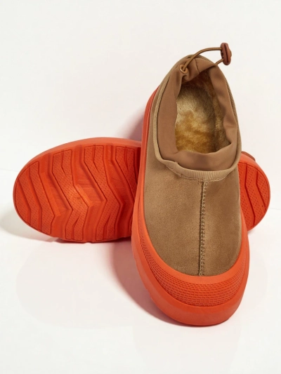 Дамски Кецове Flora Camel Велурени Удобни за Всеки Ден