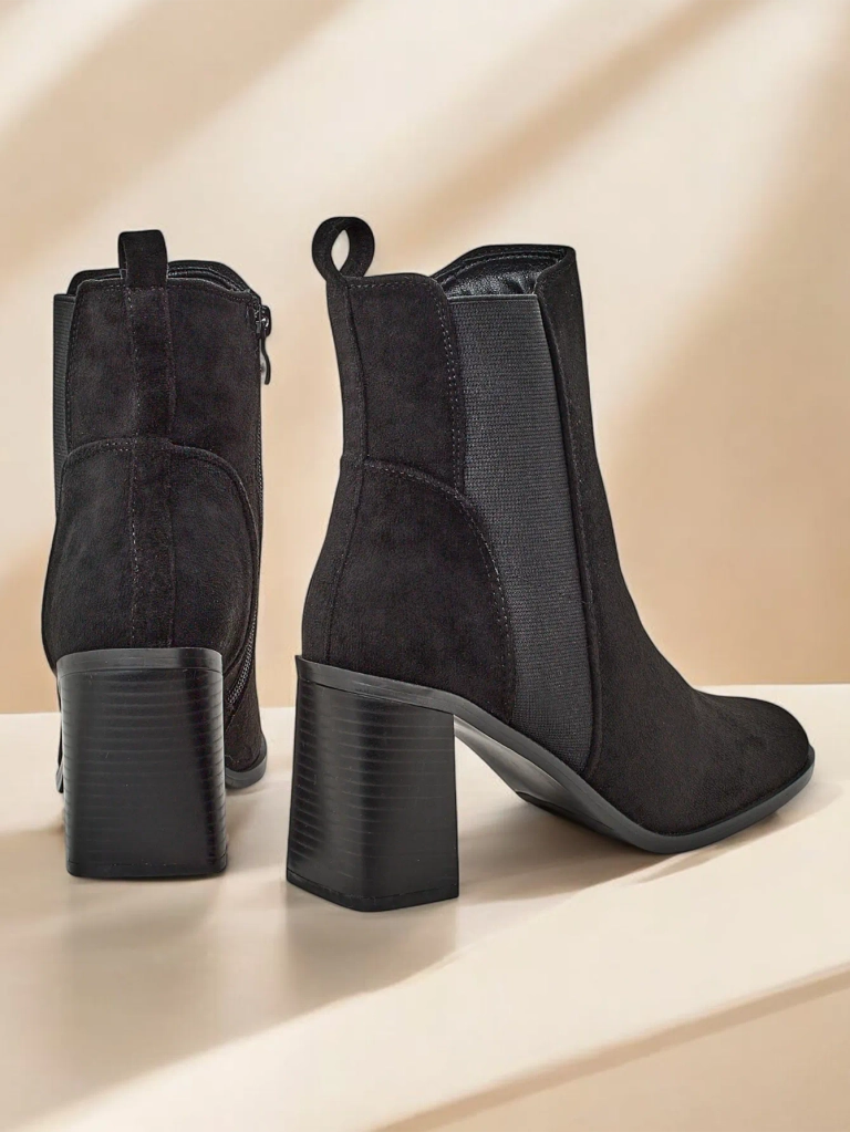 Дамски боти на глезена на Royalfashion с ток Enotto